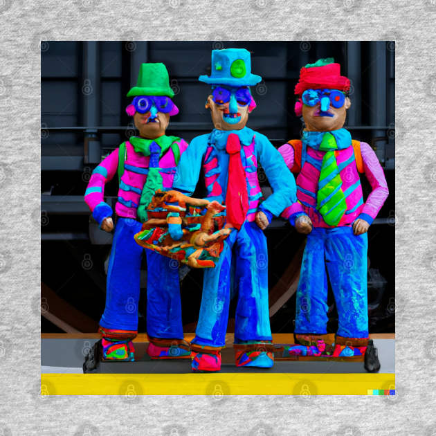 Plasticine Porters by Prints Charming